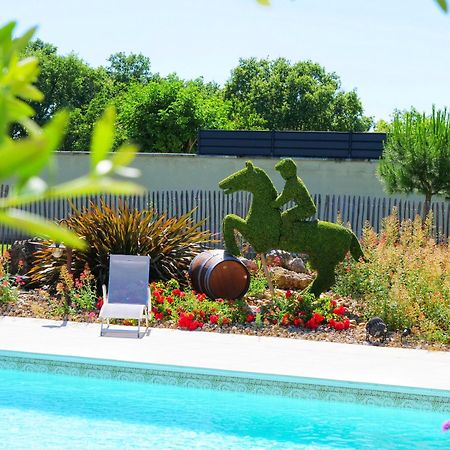 Souzay-Champigny Cottage Avec Piscine Au Coeur Du Saumur Champigny מראה חיצוני תמונה